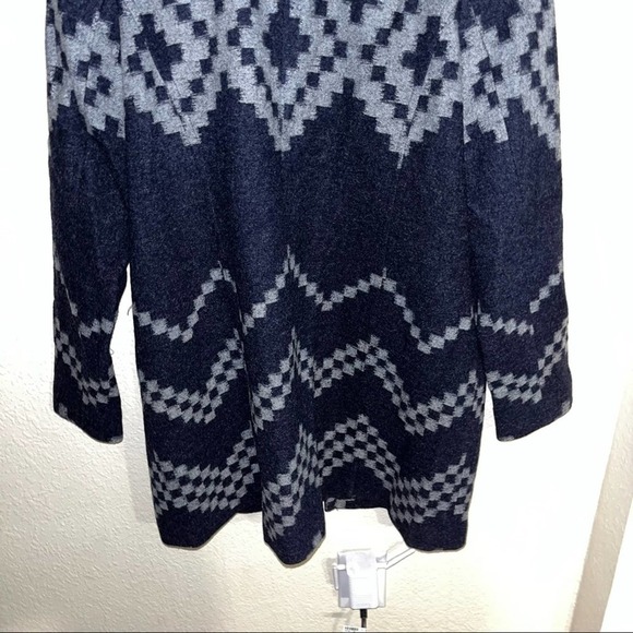 Pendleton Aztec Western Print 100% Virgin Wool Coat Size XLarge - Picture 10 of 12
